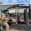 1990 Valmet 805 Tractor with logger trailer Moheda FMW