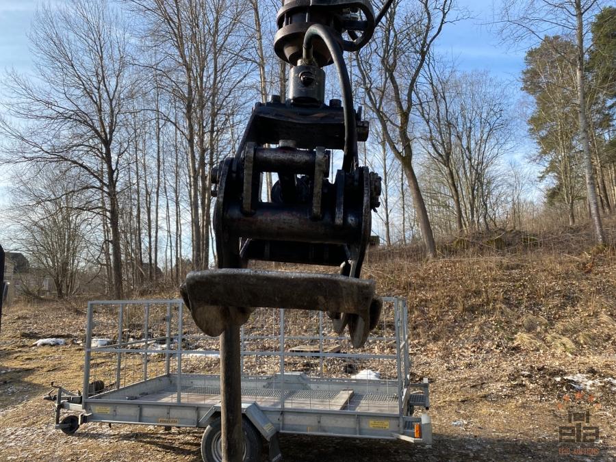 1990 Valmet 805 Tractor with logger trailer Moheda FMW - Image 7