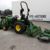 2012 John Deere 2520 Tractor With Cutter And Mower
