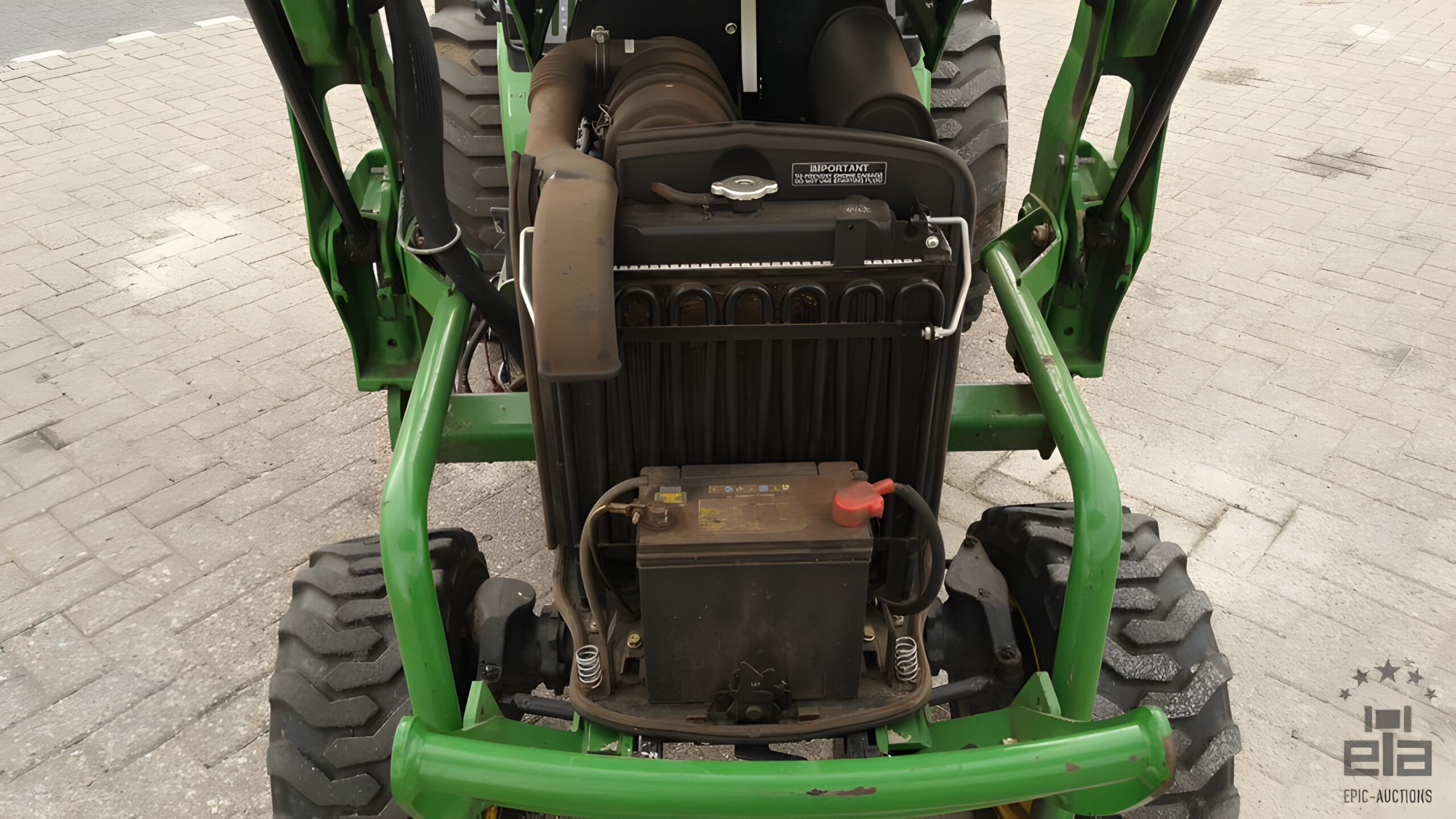 2012 John Deere 2520 Tractor With Cutter And Mower - Image 25
