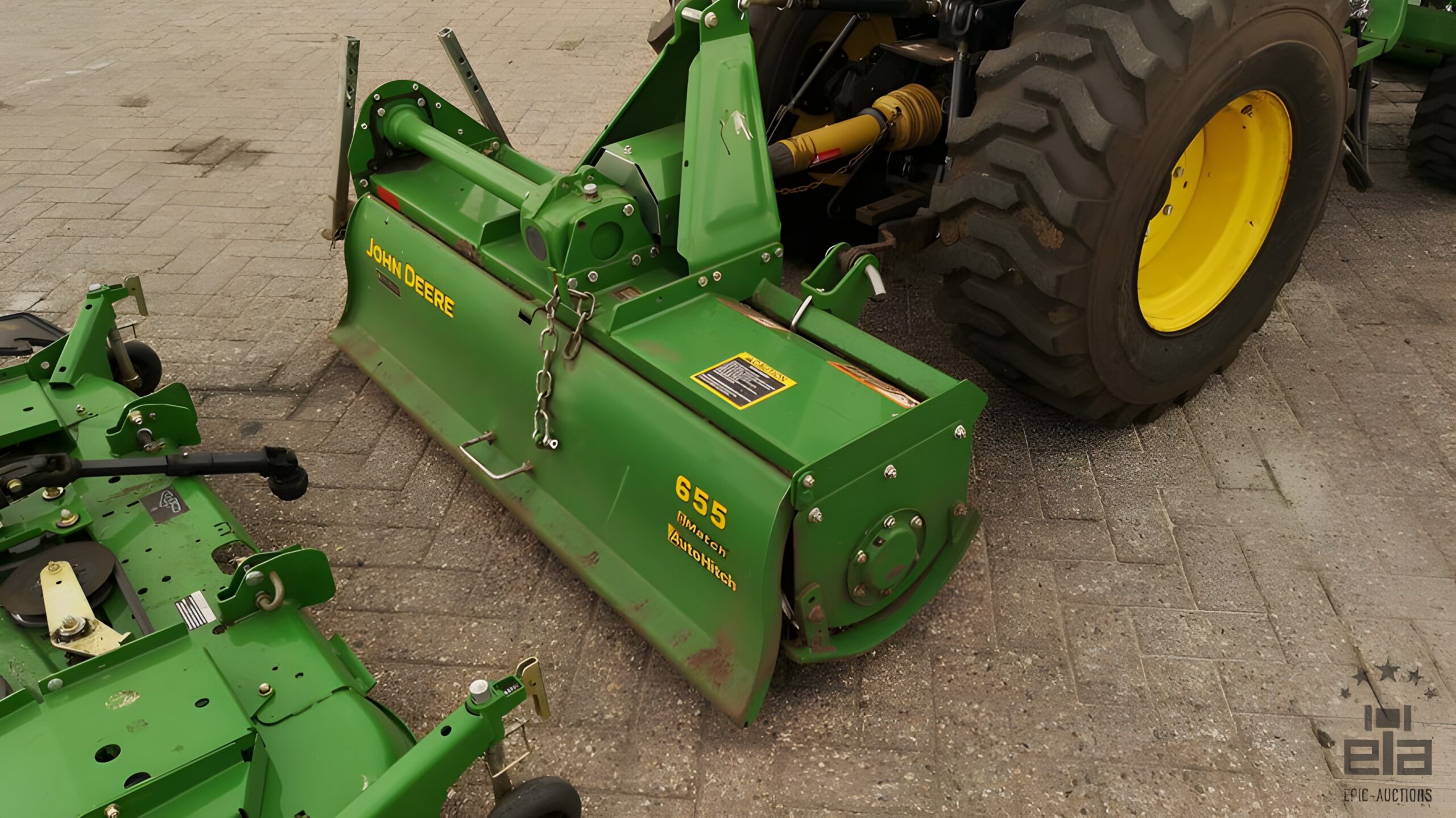 2012 John Deere 2520 Tractor With Cutter And Mower - Image 34