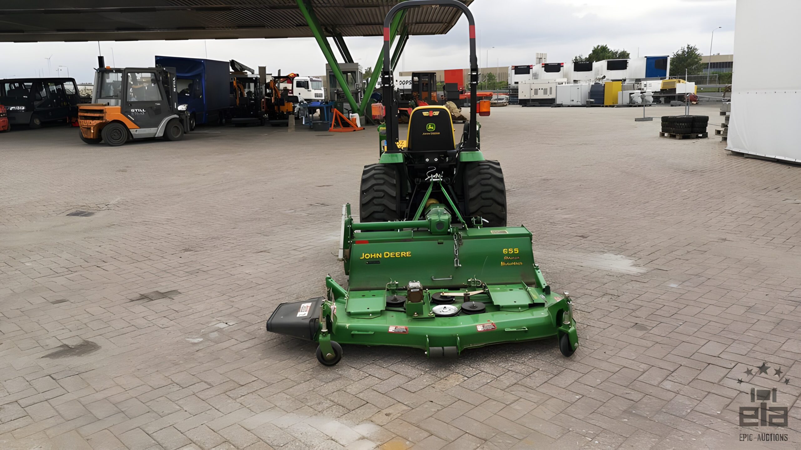 2012 John Deere 2520 Tractor With Cutter And Mower - Image 42